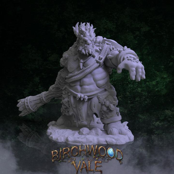Rocky the Stone Troll | 12K Resin Miniature for D&D & Warhammer AoS
