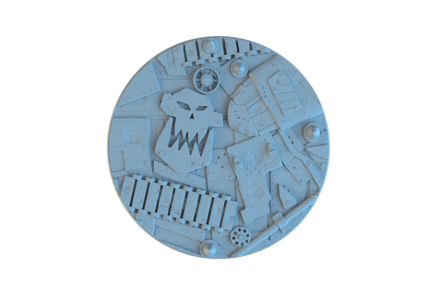 Scrap Junk Circle Resin Bases | Junkyard for Orks, Necromunda, 40k