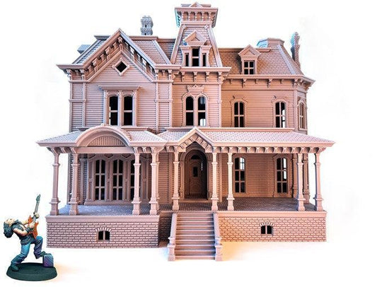 Stranger Things Creel House – 20mm or 28mm Horror Terrain for D&D, Call of Cthulhu & Warhammer