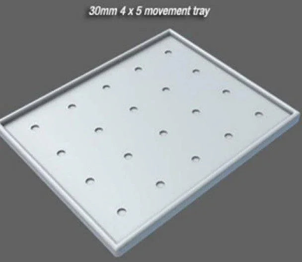 30mm Square Base Movement Trays – Premium PLA Plastic Organizers for Tabletop Armies
