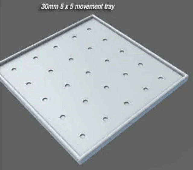 30mm Square Base Movement Trays – Premium PLA Plastic Organizers for Tabletop Armies