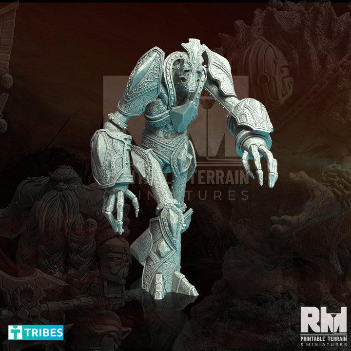 Arcane Construct Giant | 12K Resin Golem for D&D & Warhammer AoS
