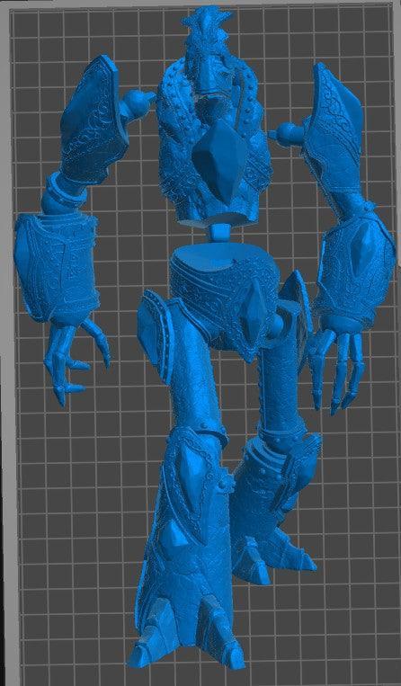 Arcane Construct Giant | 12K Resin Golem for D&D & Warhammer AoS