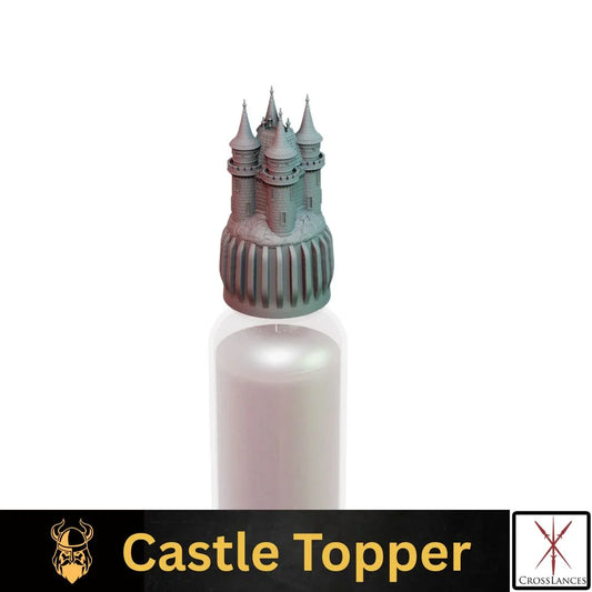 Castle Cap | 12K Resin Dropper Bottle Holder for Vallejo & Army Painter