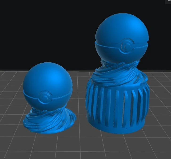 Monster Ball Cap | 12K Resin Dropper Bottle Holder for Vallejo & Army Painter