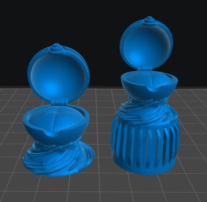 Monster Ball Cap | 12K Resin Dropper Bottle Holder for Vallejo & Army Painter