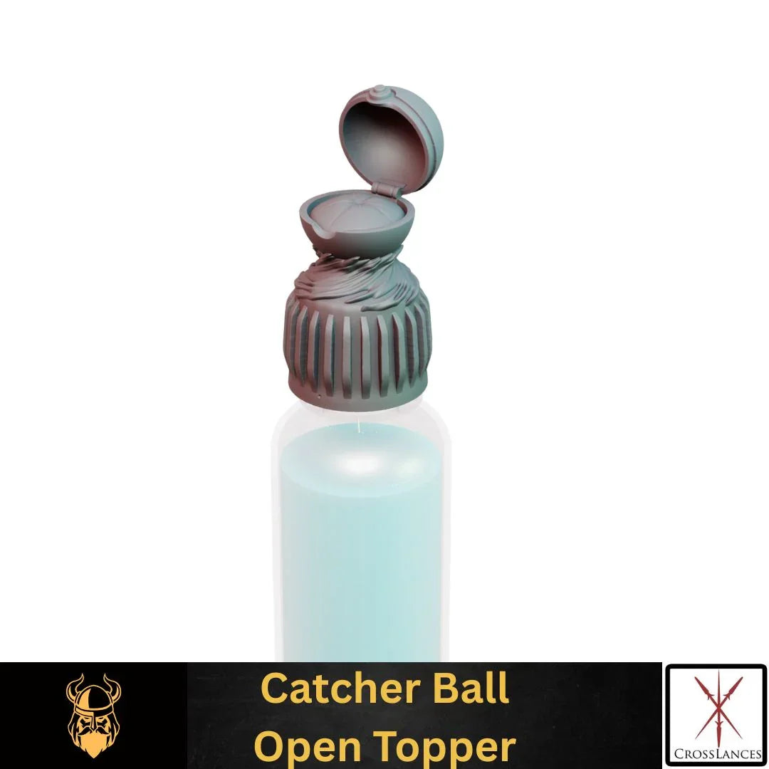 Monster Ball Cap | 12K Resin Dropper Bottle Holder for Vallejo & Army Painter