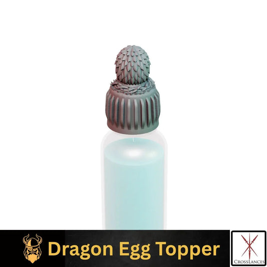 Dragon Egg Bottle Cap Toppers – Screw-On Resin Caps for Vallejo & Army Painter