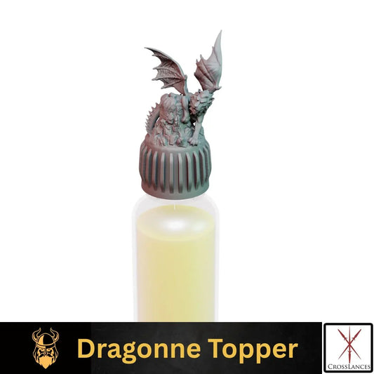 Dragonne Bottle Cap Toppers – Screw-On Resin Caps for Vallejo & Army Painter