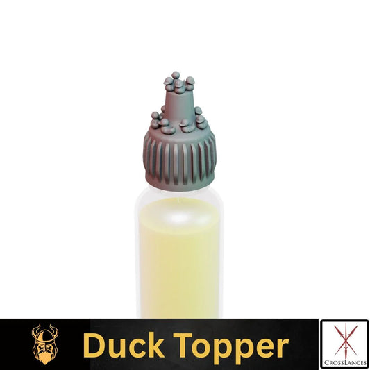 Duck Bottle Cap Toppers – Screw-On Resin Caps for Vallejo & Army Painter