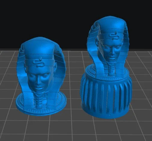 Egypt Bottle Cap Toppers – Screw-On Resin Caps for Vallejo & Army Painter