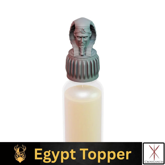 Egypt Bottle Cap Toppers – Screw-On Resin Caps for Vallejo & Army Painter