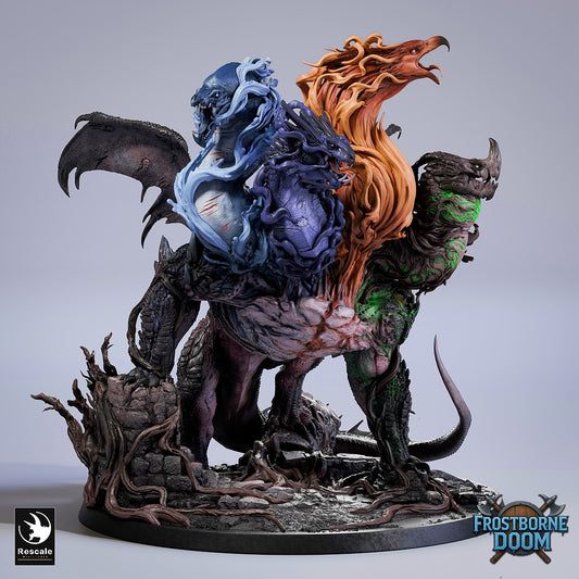 Elemental Dragon | Primal 12K Resin Monster for D&D & RPGs