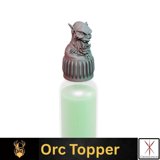 Orc Cap | 12K Resin Dropper Bottle Holder for Vallejo & Army Painter