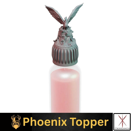 Phoenix Cap | 12K Resin Dropper Bottle Holder for Vallejo & Army Painter