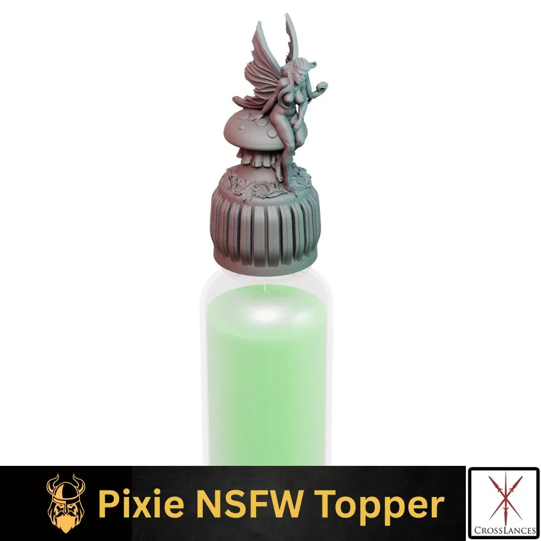 Pixie Cap | 12K Resin Dropper Bottle Holder for Vallejo &amp; Army Painter