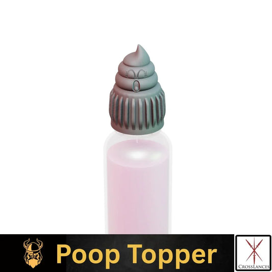 Poop Cap | 12K Resin Dropper Bottle Holder for Vallejo & Army Painter