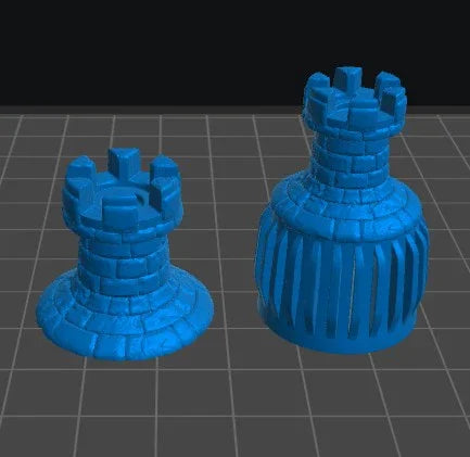 Tower Cap | 12K Resin Dropper Bottle Holder for Vallejo & Army Painter