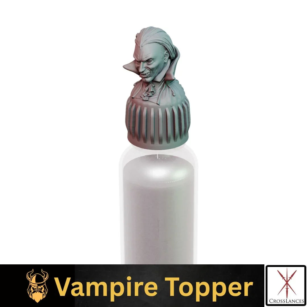 Vampire Cap | 12K Resin Dropper Bottle Holder for Vallejo & Army Painter