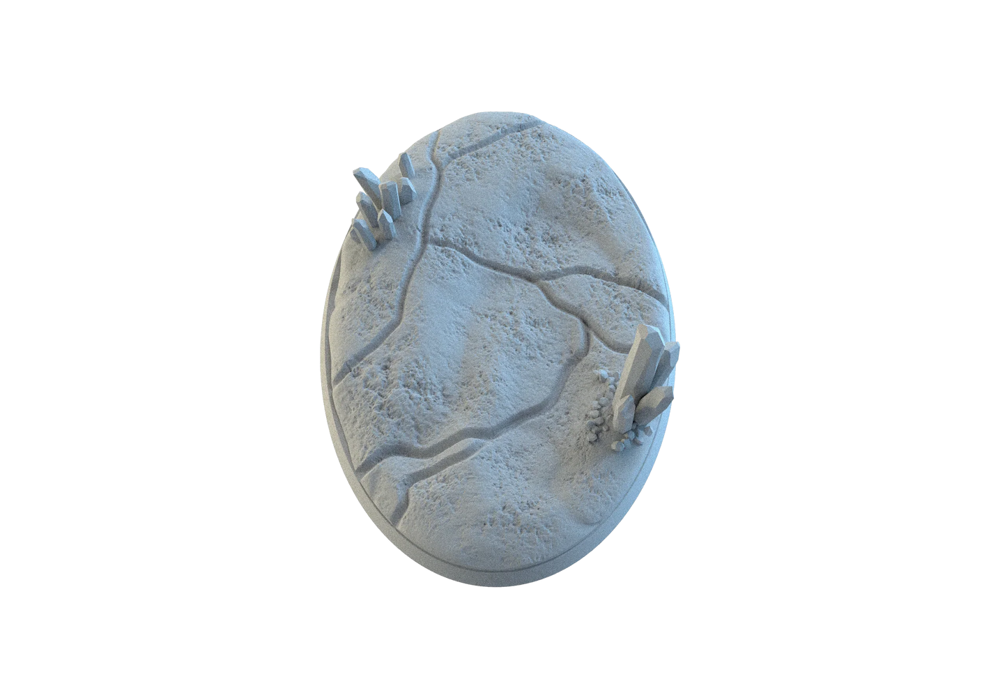 Crystal Oval Bases – Premium 12K Resin Fantasy/Sci-Fi Bases for Tabletop Gaming