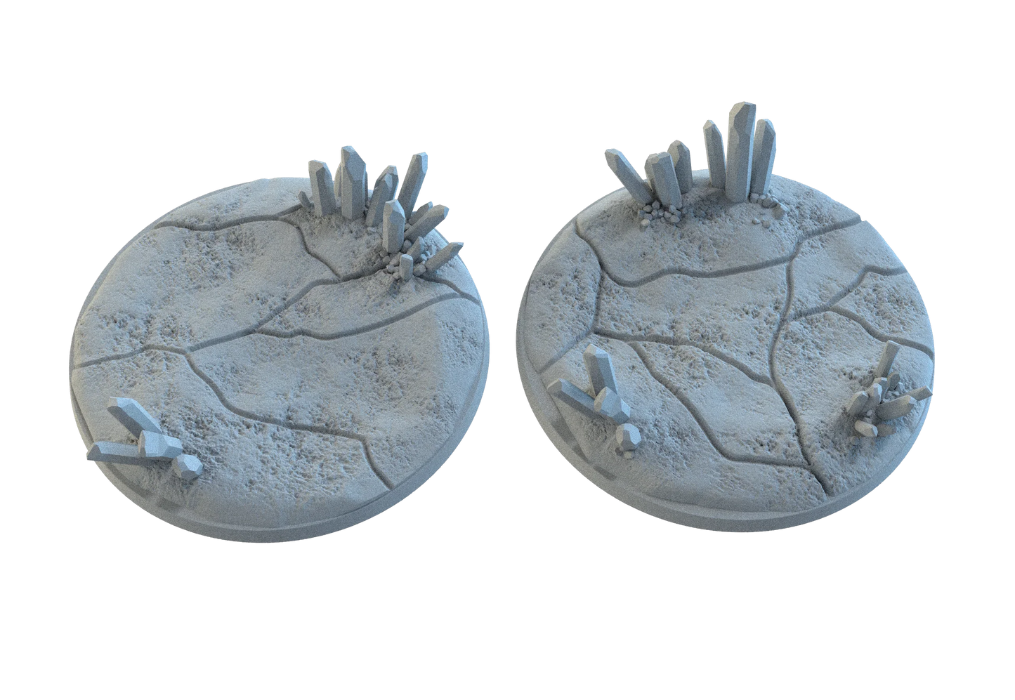 Crystal Circle Bases – Premium 12K Resin Fantasy/Sci-Fi Bases for Tabletop Gaming