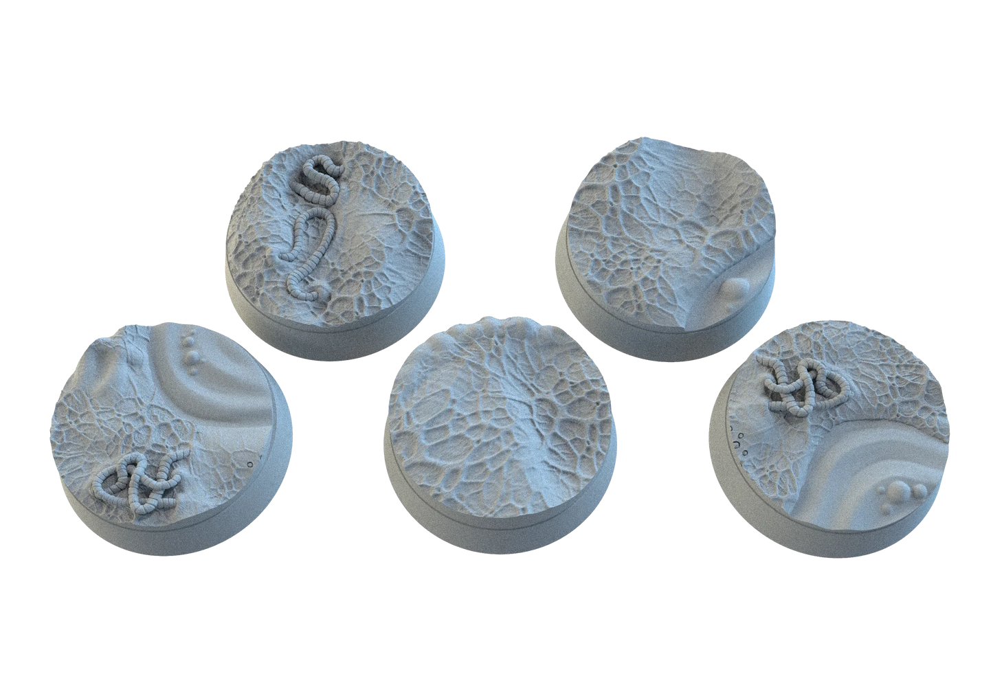 Diseased Circle Resin Bases | Nurgle Rot & Blight for Death Guard, Warhammer, D&D