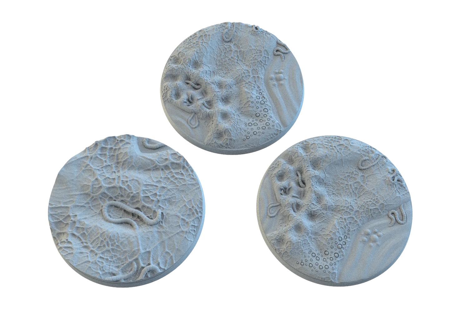 Diseased Circle Resin Bases | Nurgle Rot & Blight for Death Guard, Warhammer, D&D