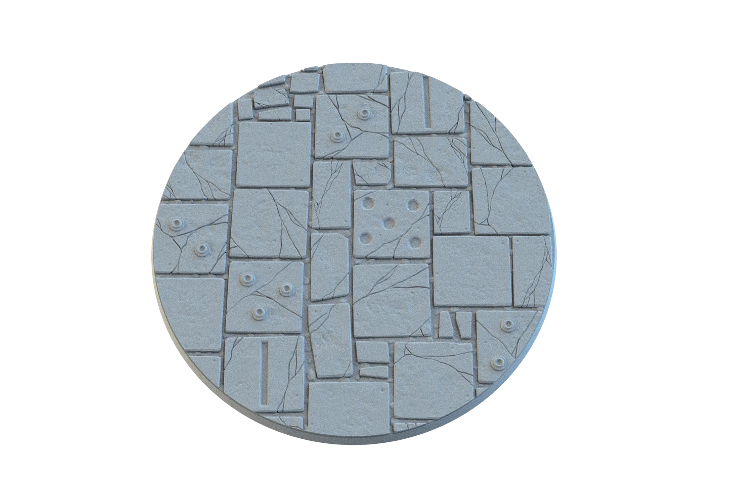 Dungeon Floor Circle Resin Bases | Ancient Stone for D&D, Pathfinder & RPGs