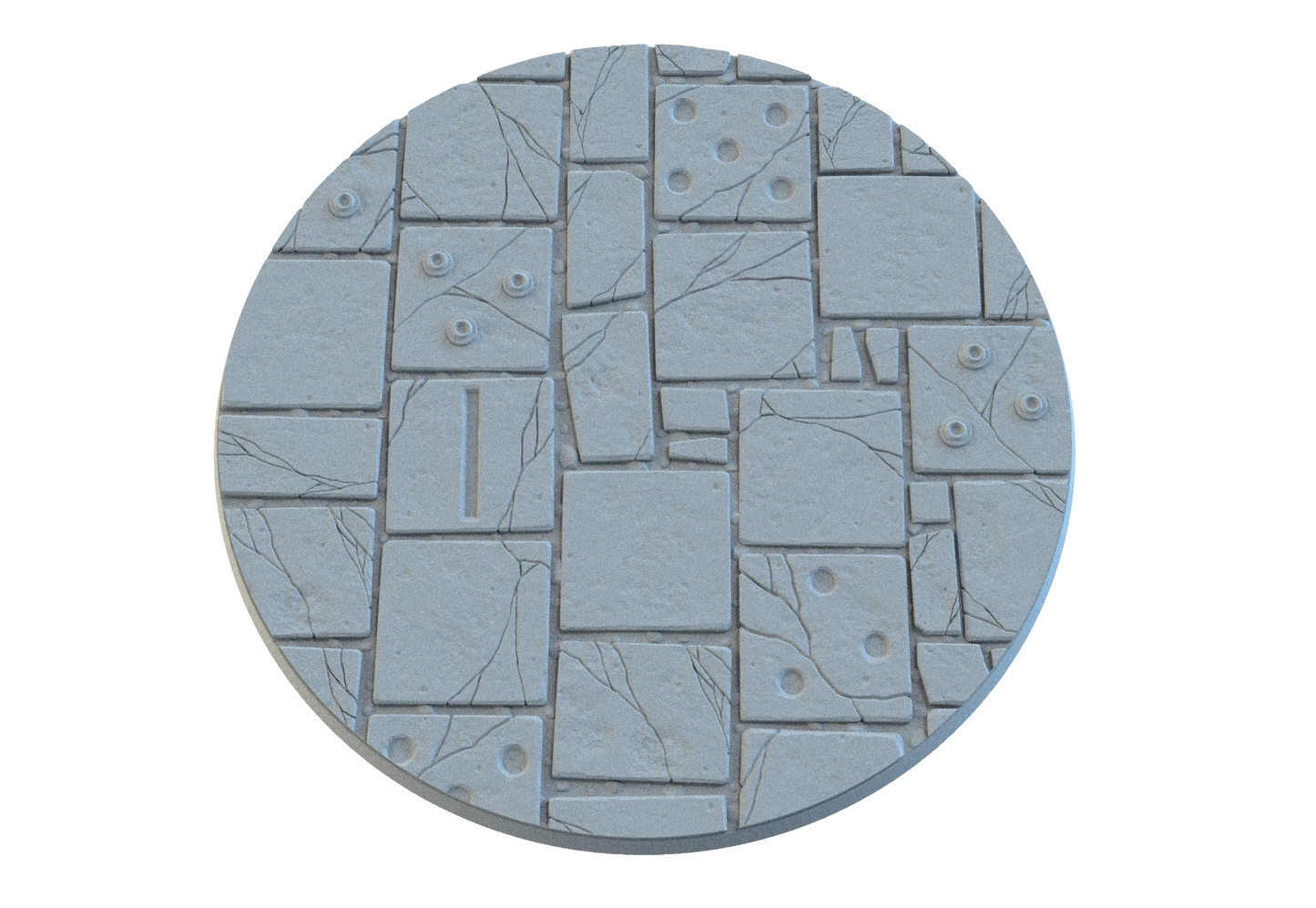 Dungeon Floor Circle Resin Bases | Ancient Stone for D&D, Pathfinder & RPGs
