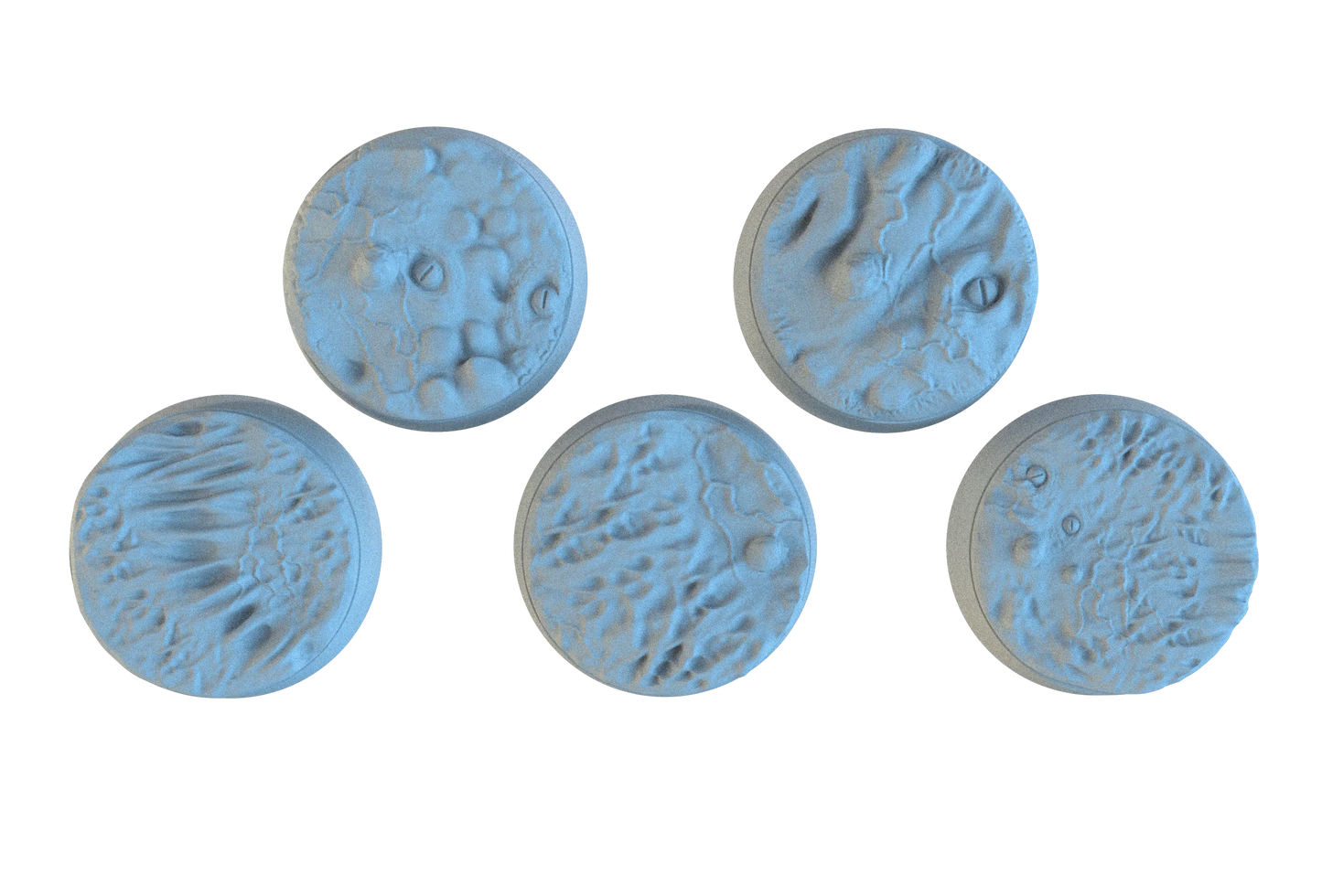 Eldritch Horror Circle Resin Bases | Cosmic Terror for Cthulhu, D&D, Warhammer