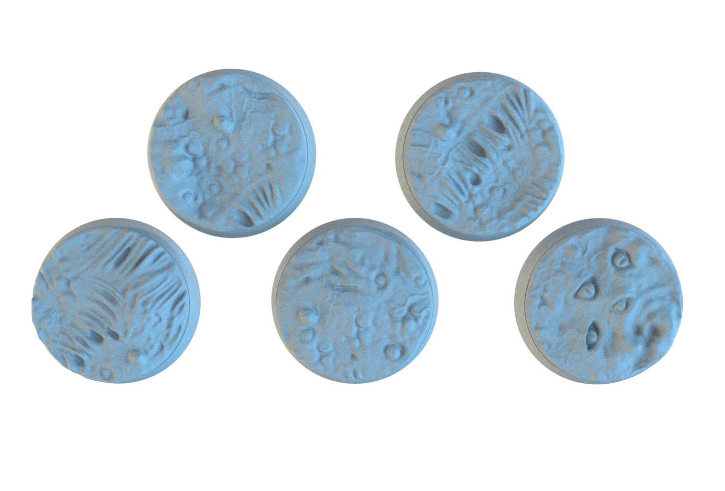 Eldritch Horror Circle Resin Bases | Cosmic Terror for Cthulhu, D&D, Warhammer