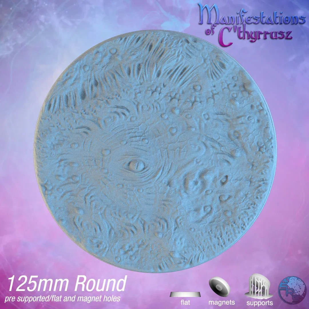 Eldritch Horror Circle Resin Bases | Cosmic Terror for Cthulhu, D&D, Warhammer