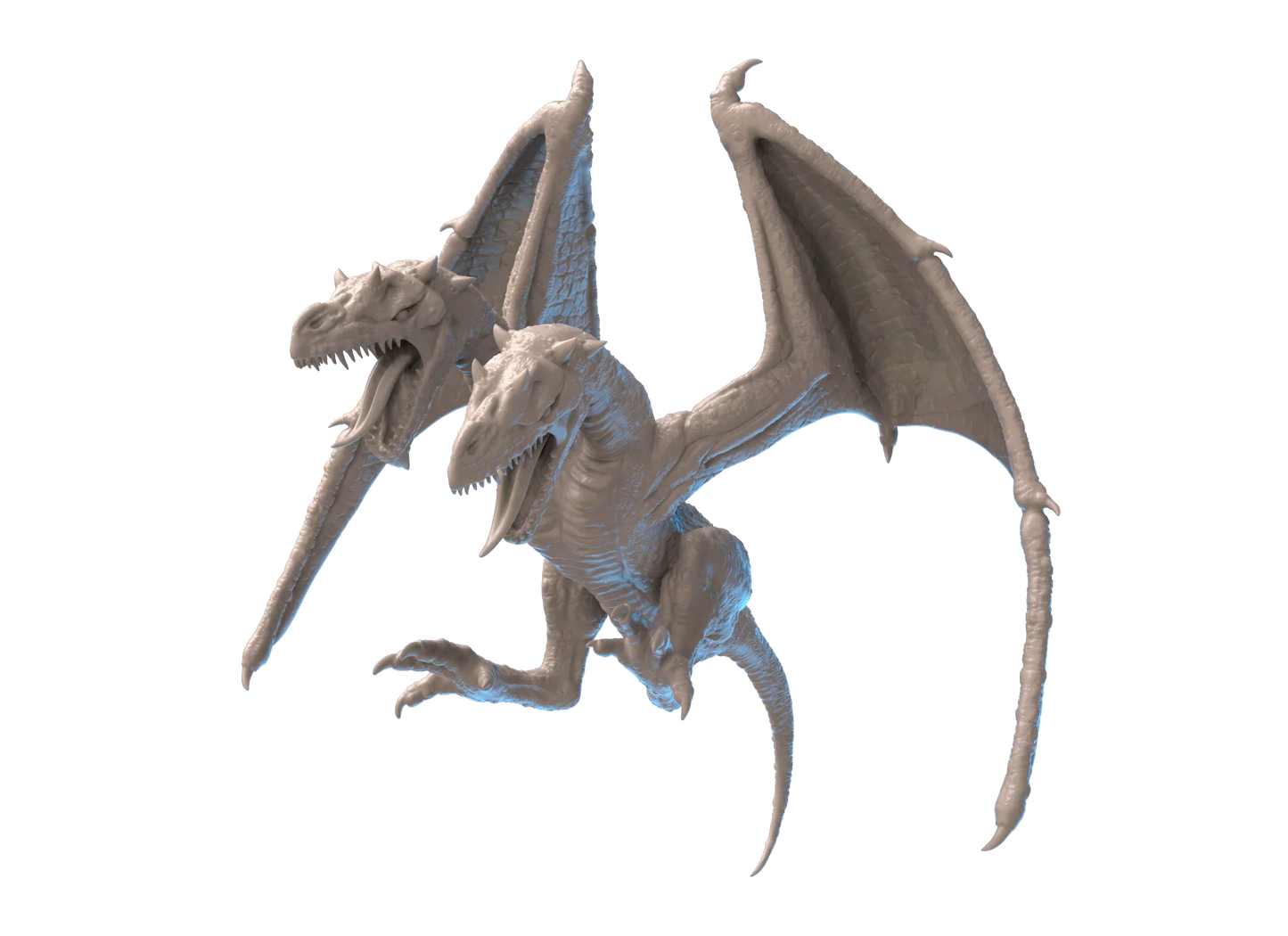Fire Drakes Dragon Miniatures – 12K Resin D&D Models (With Bases) for Warhammer & RPGs