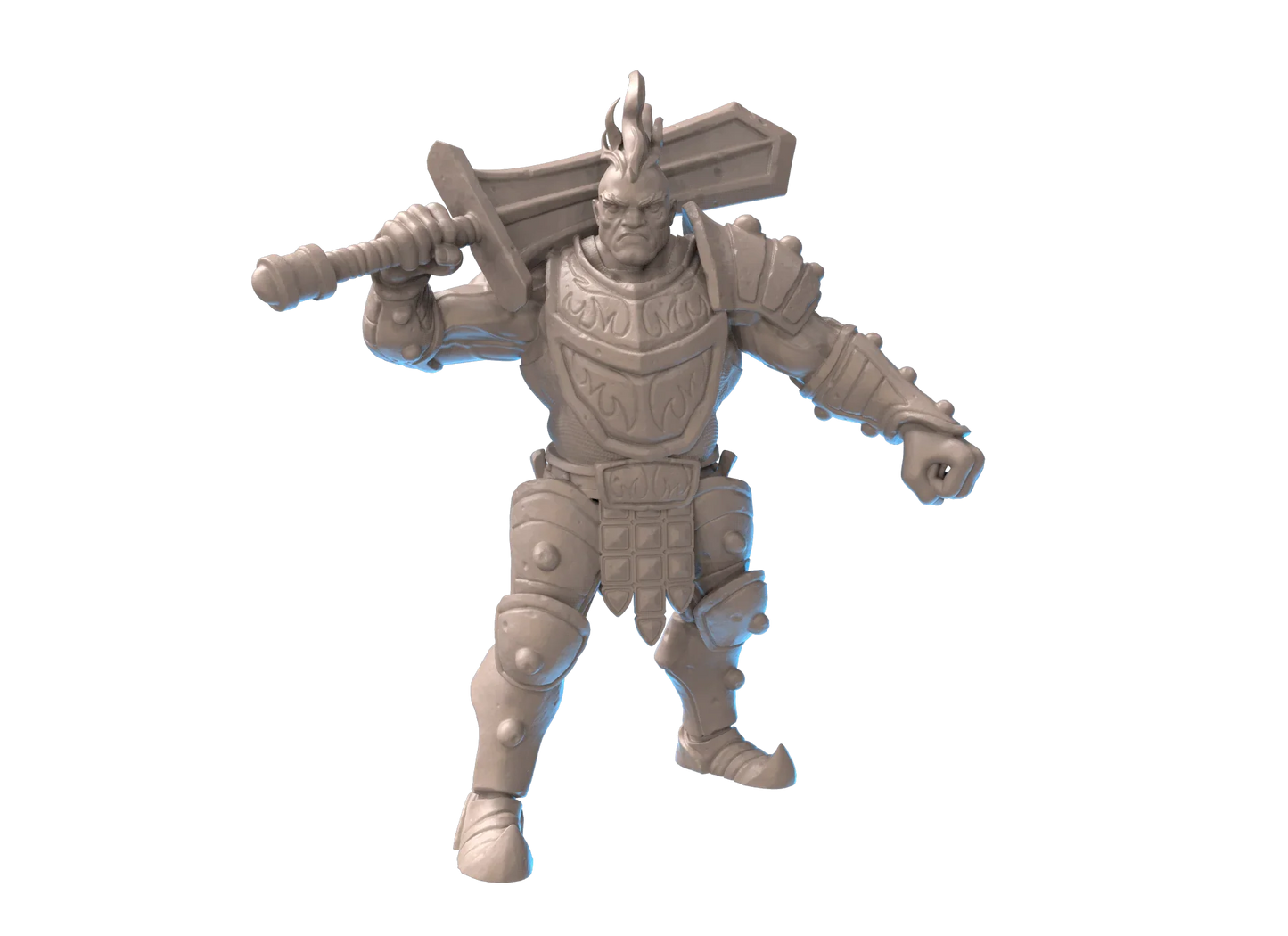 Fire Giant Warband Set – 12K Resin D&D Miniatures (With Bases) for Warhammer, Pathfinder & RPGs