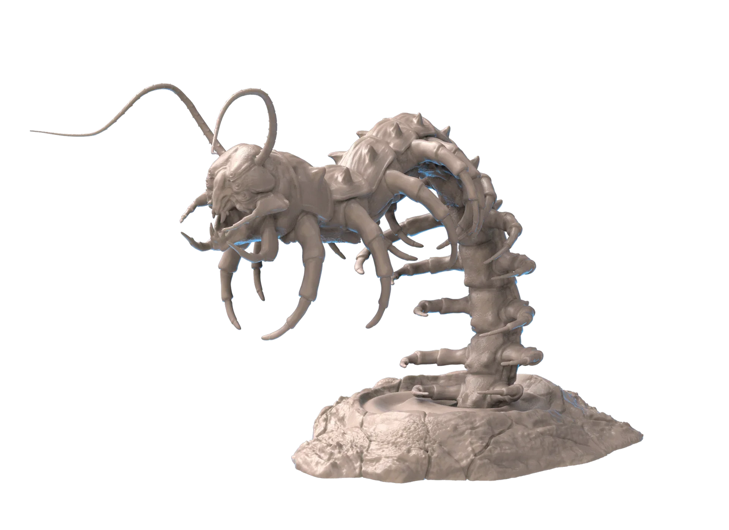 Fire Centipedes Set – 12K Resin D&D Miniatures (With Bases) for Warhammer, Pathfinder & RPGs