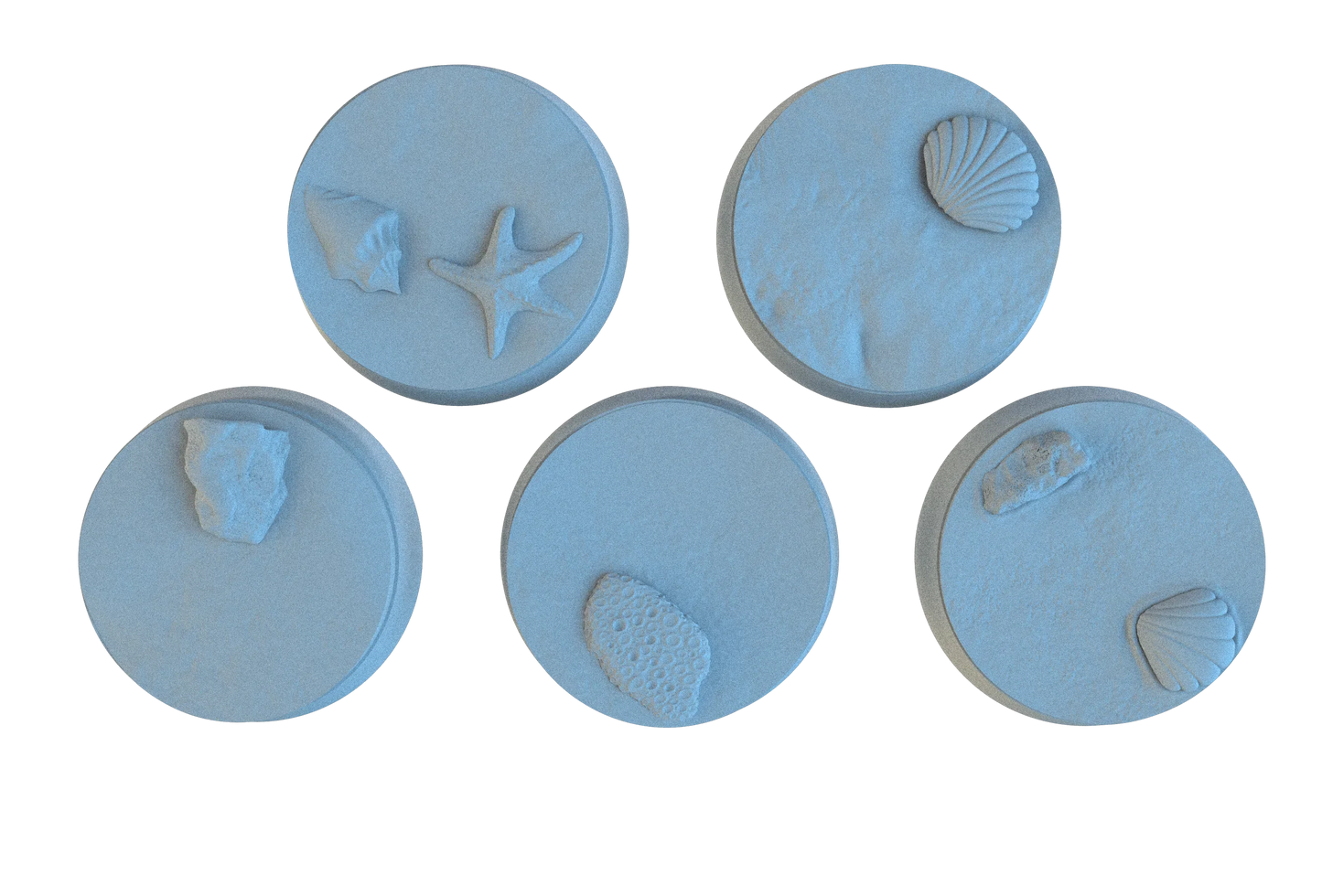 Ocean Circle Resin Bases | Deep Sea for Idoneth, D&D, Wargaming