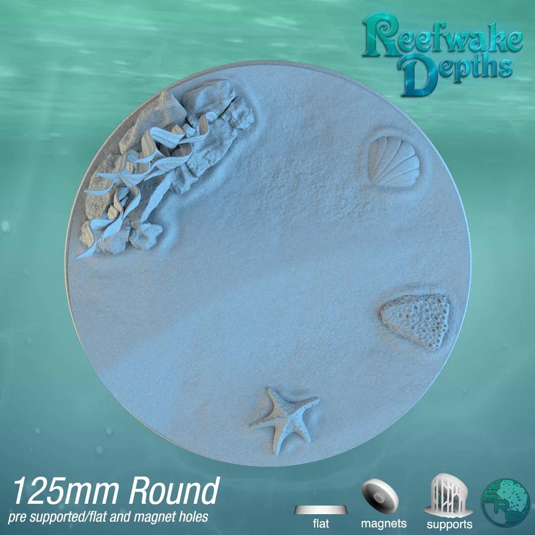 Ocean Circle Resin Bases | Deep Sea for Idoneth, D&D, Wargaming