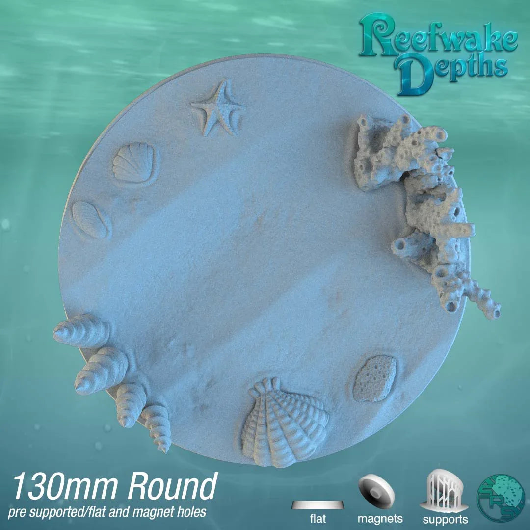 Ocean Circle Resin Bases | Deep Sea for Idoneth, D&D, Wargaming