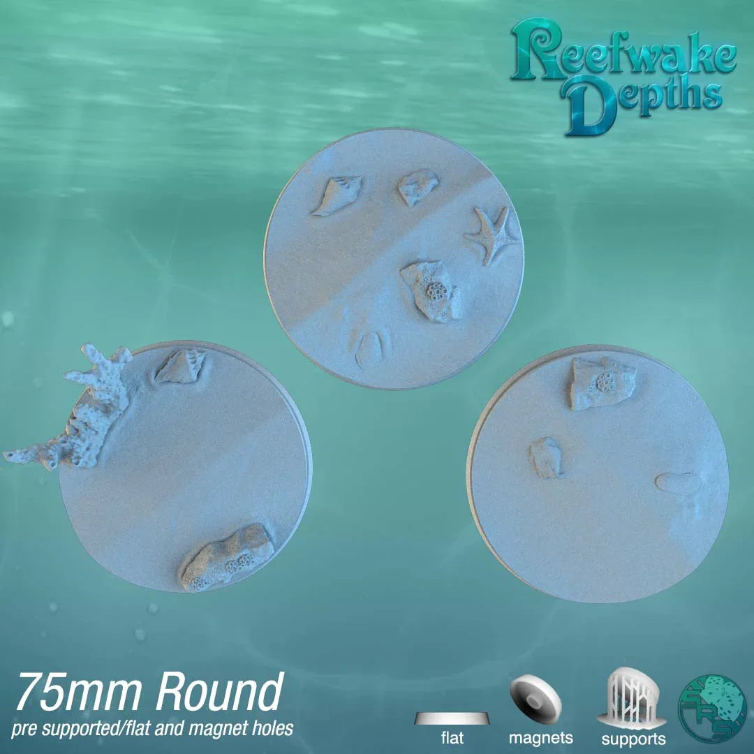 Ocean Circle Resin Bases | Deep Sea for Idoneth, D&D, Wargaming
