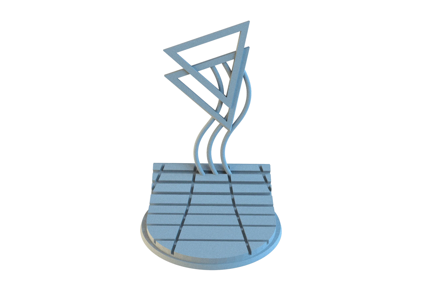 Retrowave Circle Resin Bases | Neon Grid for Cyberpunk, 40k, Wargaming