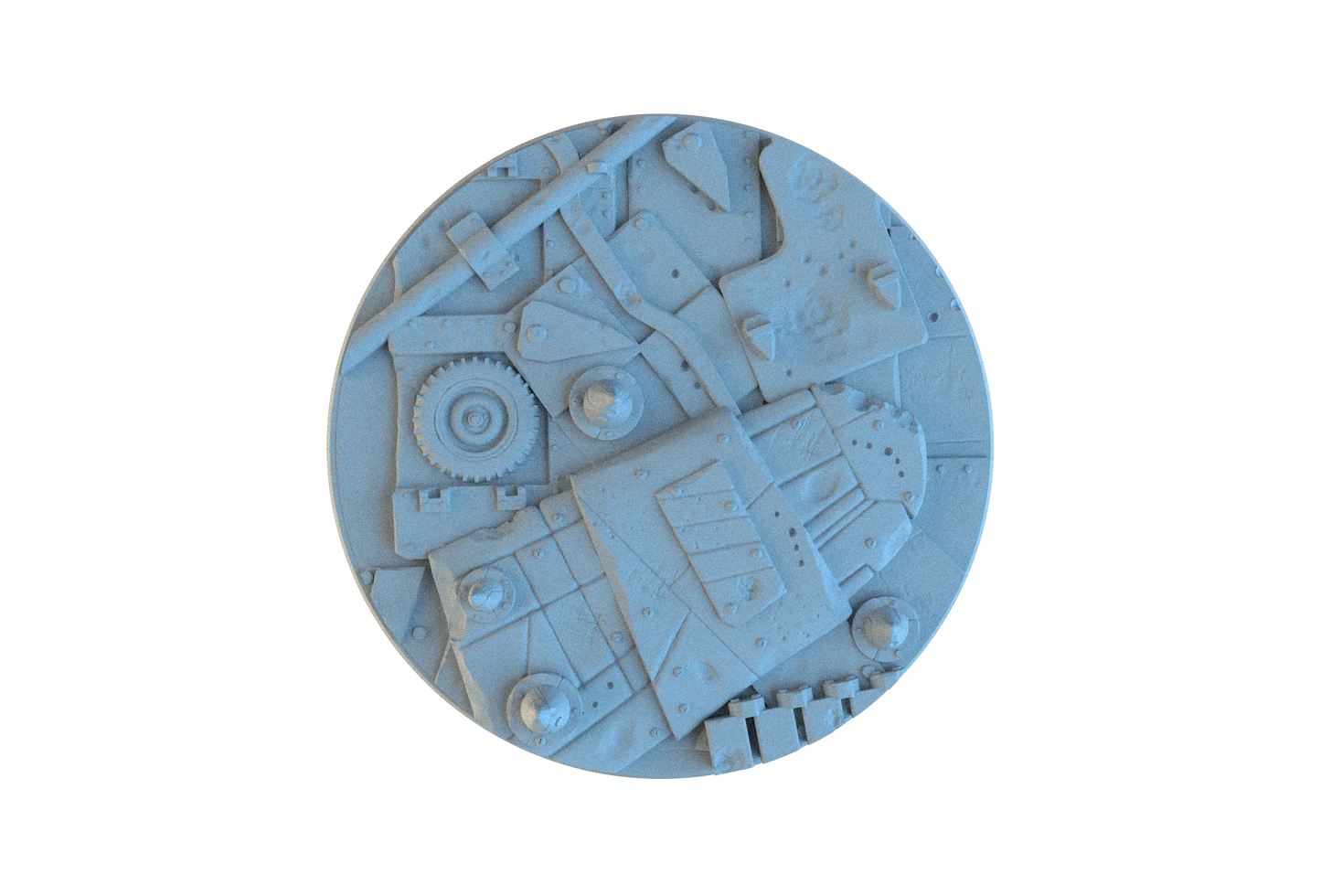 Scrap Junk Circle Resin Bases | Junkyard for Orks, Necromunda, 40k
