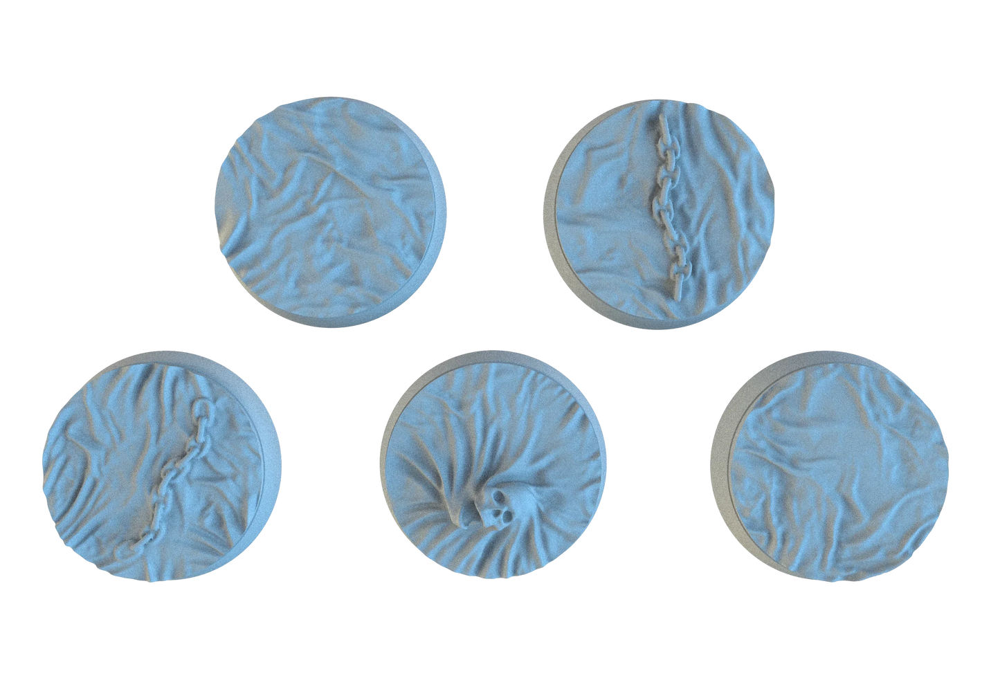 Spirit Ethereal Circle Resin Bases | Ghostly for Nighthaunt, D&D, Wargaming
