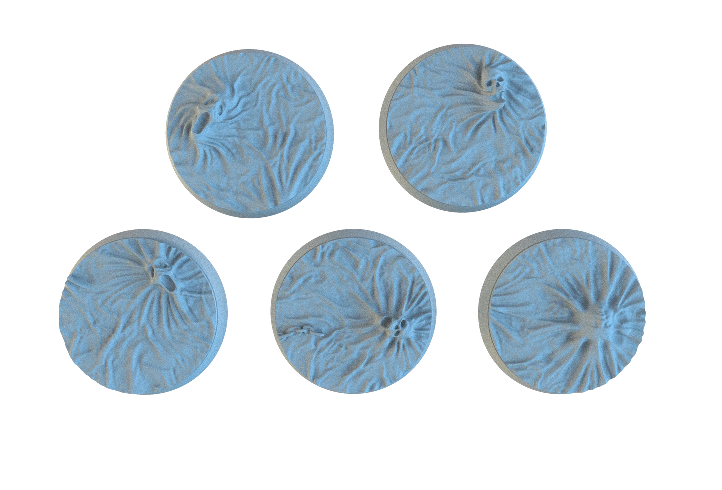 Spirit Ethereal Circle Resin Bases | Ghostly for Nighthaunt, D&D, Wargaming