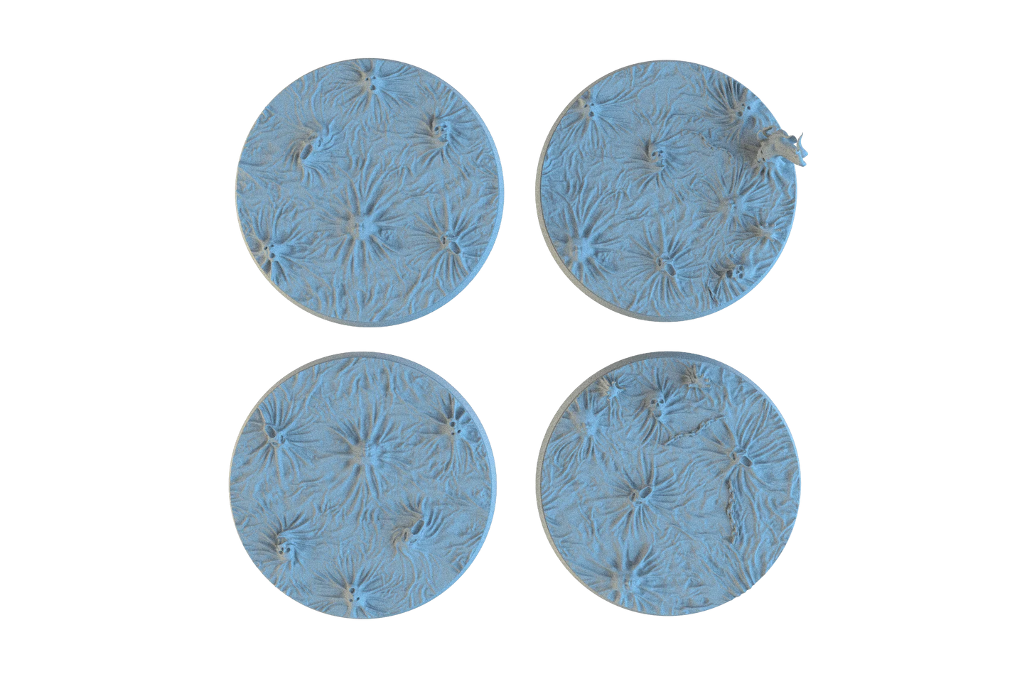 Spirit Ethereal Circle Resin Bases | Ghostly for Nighthaunt, D&D, Wargaming