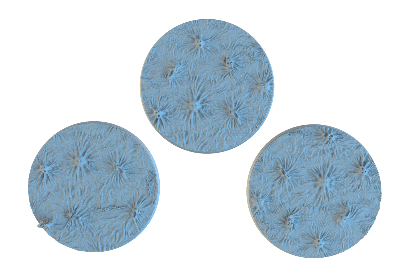 Spirit Ethereal Circle Resin Bases | Ghostly for Nighthaunt, D&D, Wargaming