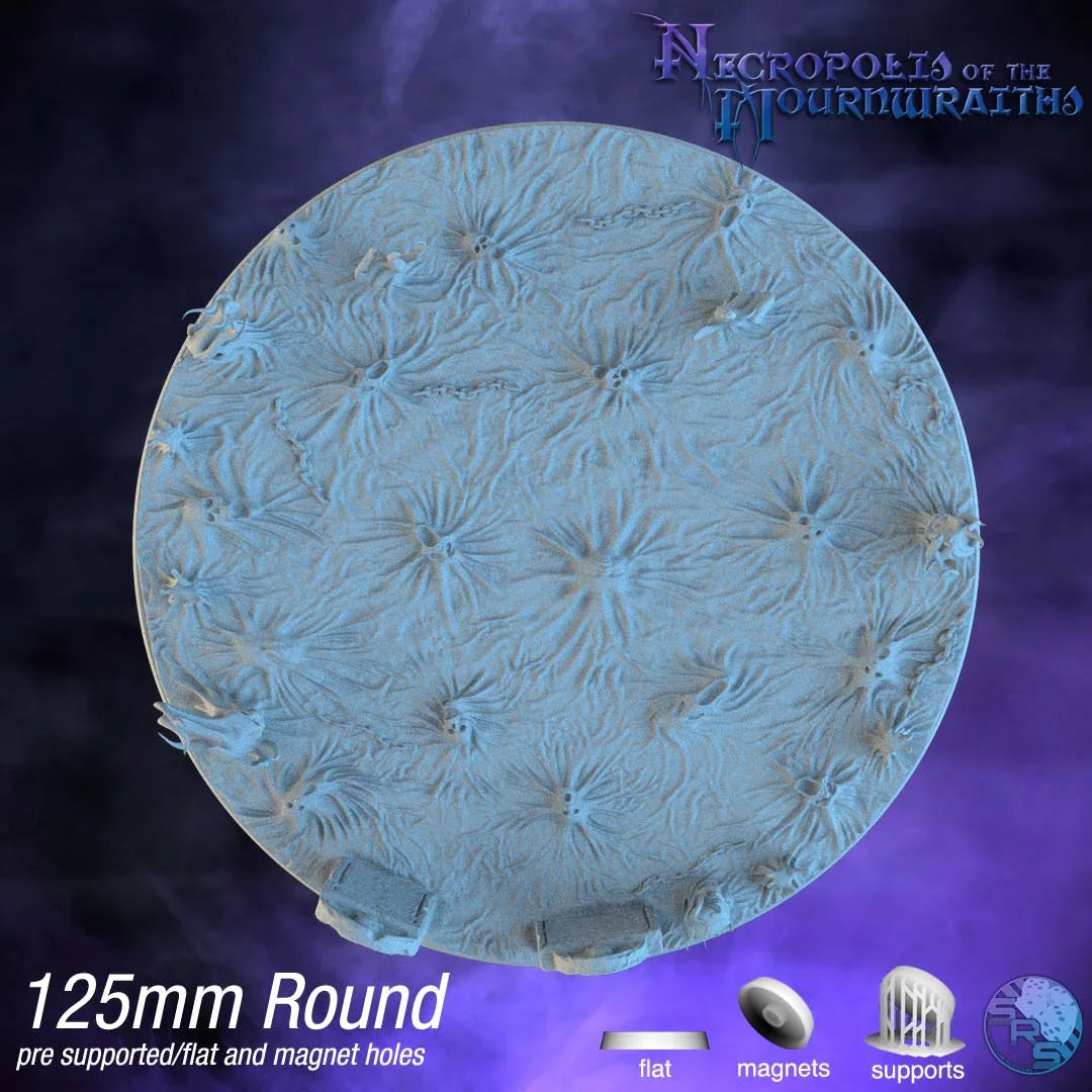 Spirit Ethereal Circle Resin Bases | Ghostly for Nighthaunt, D&D, Wargaming