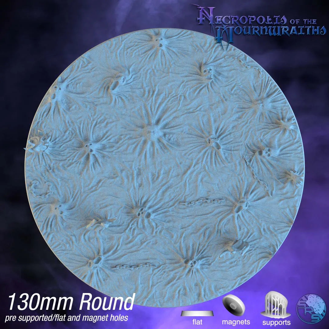 Spirit Ethereal Circle Resin Bases | Ghostly for Nighthaunt, D&D, Wargaming