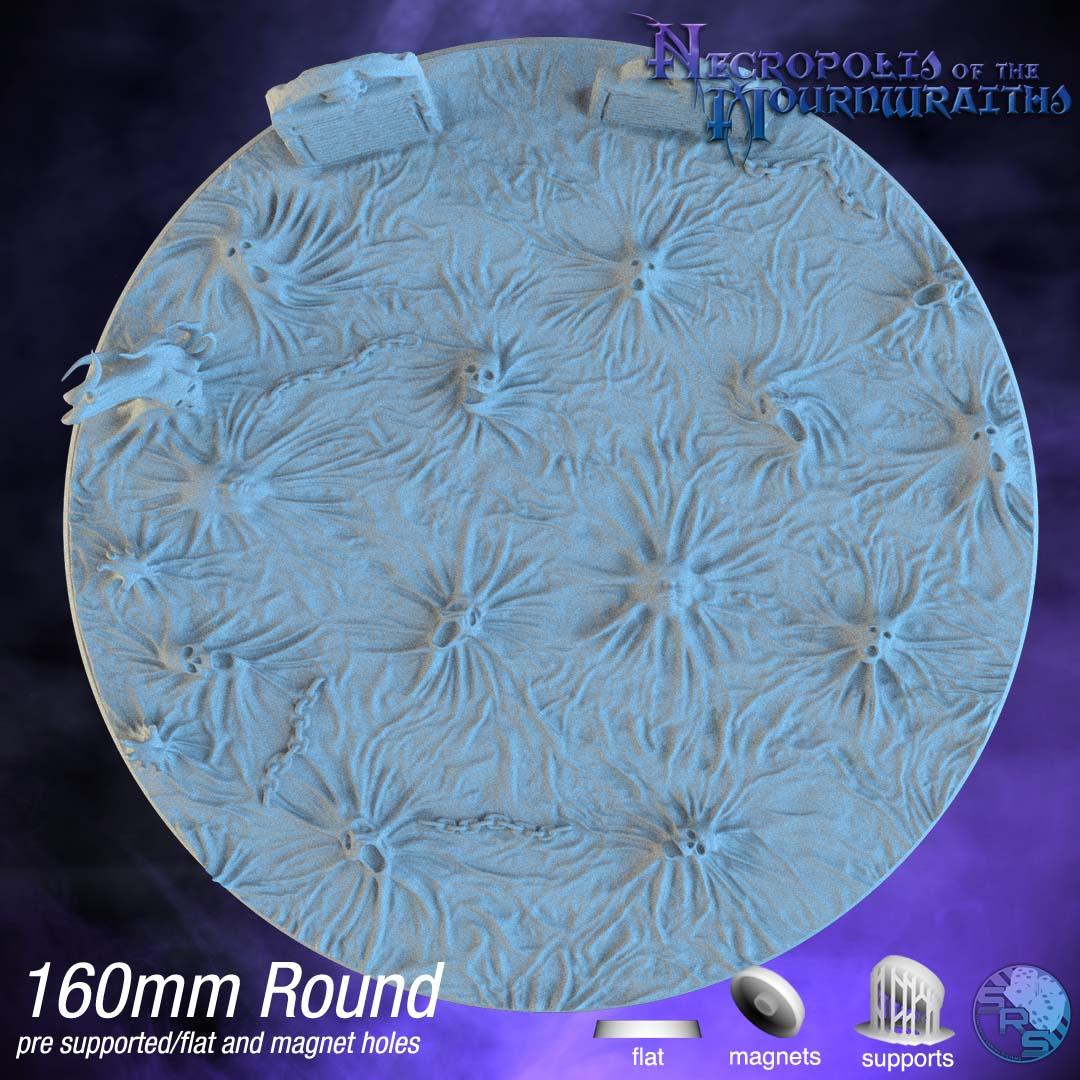 Spirit Ethereal Circle Resin Bases | Ghostly for Nighthaunt, D&D, Wargaming