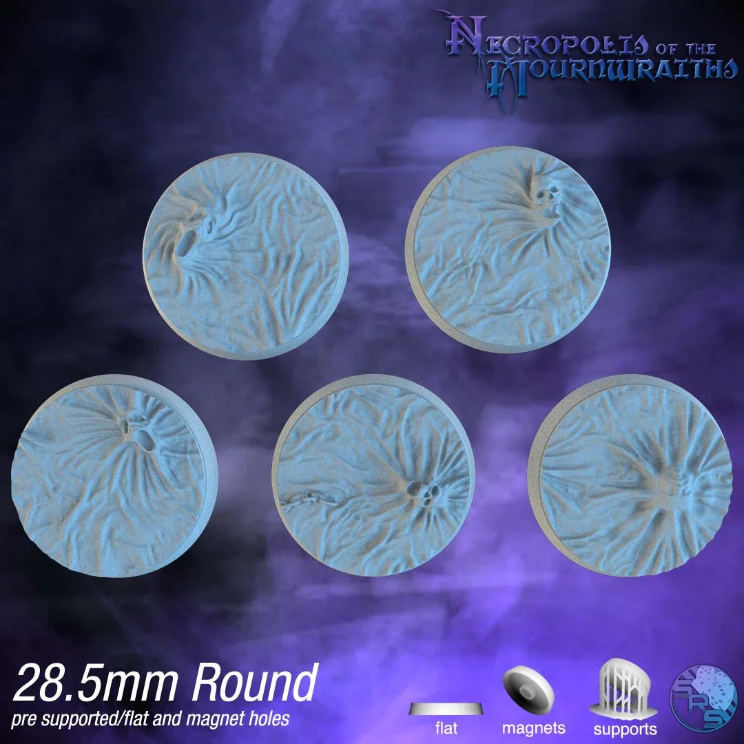 Spirit Ethereal Circle Resin Bases | Ghostly for Nighthaunt, D&D, Wargaming