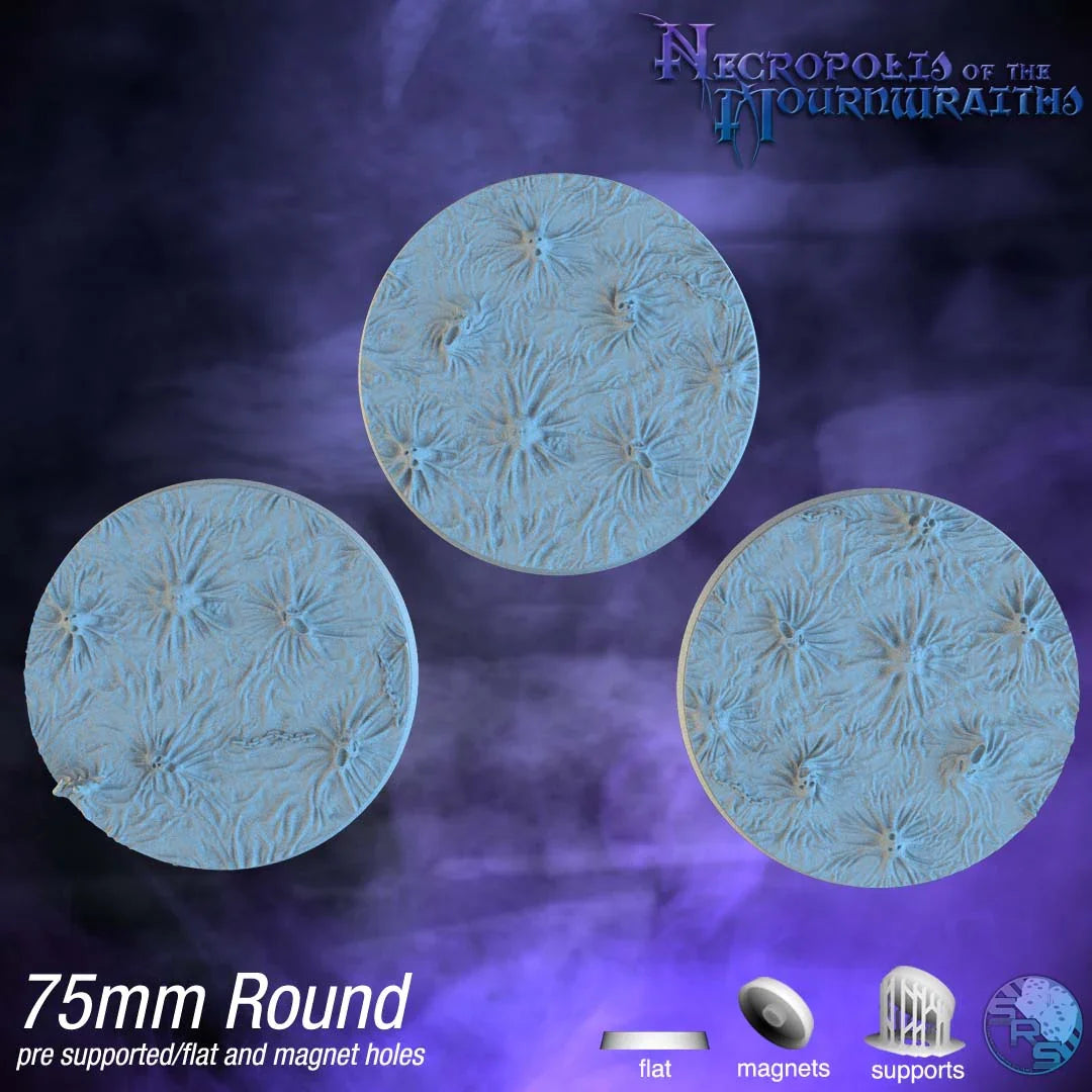Spirit Ethereal Circle Resin Bases | Ghostly for Nighthaunt, D&D, Wargaming